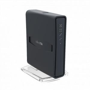 Mikrotik hAP ac lite TC (RB952Ui-5ac2nD-TC) Wireless Router - Wireless for Home and Office, 5 x Gigabit Ethernet, PoE in and PoE Out, Dual-Band Support