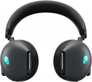 Alienware Tri-mode Wireless AW920H-BLK Gaming Headset - Active Noise Cancelling, RGB lighting