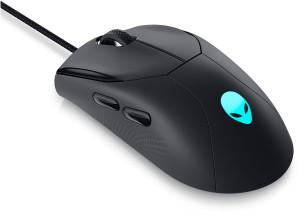 Dell Alienware Wired AW320M Gaming Mouse - 6 Buttons, 19000 DPI, 60M Clicks, USB Connect
