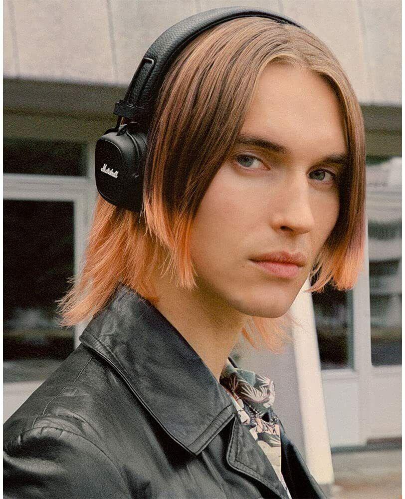 Marshall Major IV Headphone Jack, Ear-Pad, Bluetooth, Black