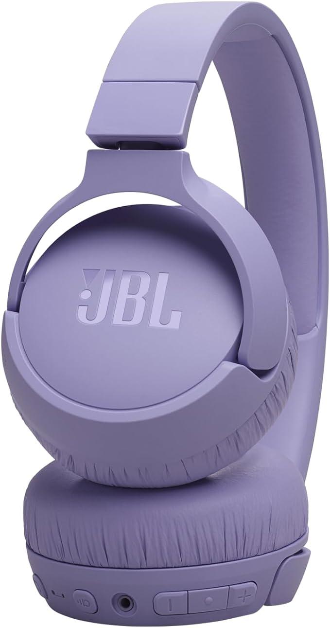 JBL TUNE 670NC Bt Headset | Bluetooth, Over-Ear Noise Cancelling,  Lightweight, Purple
