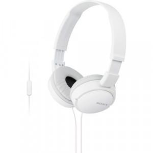 Sony MDR-ZX110AP Headphones - Impedance -24 Ohms, Frequency Response-12 Hz to 22 kHz, Audio Connector-1/8" / 3.5 mm TRRS Male Right-Angled