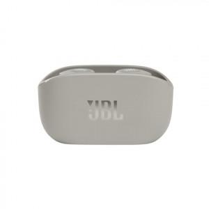 JBL Vibe 100TWS In-Ear Headphones - 8mm Dynamic Drivers, Wireless Connectivity, Touch Controls, Ivory