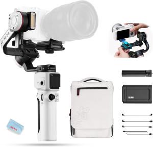 'Product Image: Zhiyun CRANE-M3S Combo Gimbal | 3-Axis, Bluetooth 5.0, Fixed Touchscreen OLED, White'