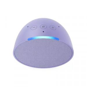 Amazon Echo Pop 1st Gen Smart Speaker - With Alexa Lavender Bloom, Alexa Built-in, Alarm Clock, Voice Control