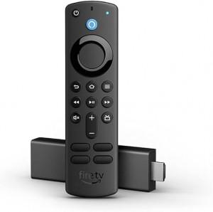 Amazon Fire Tv Stick 4k With Alexa Voice Remote - HDR, HDR 10, HDR10+, HLG, Storage 8GB, Memory 1GB, Black
