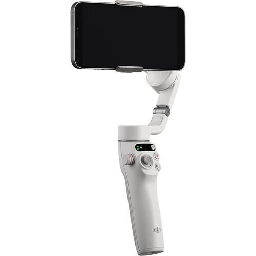 DJI Osmo Mobile 6 Smartphone Gimbal  Bluetooth 5.0, Single Handgrip,  Platinum Gray