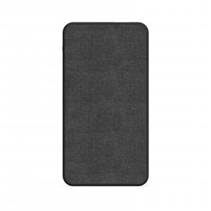Mophie Power Station 10k Power Bank - Compact & Convenient, Stylish Fabric Finish Dual Output USB A-C