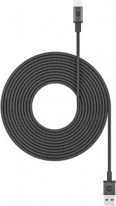 Mophie Charge/Sync Cable - USB-A USB-C 3M Black, Cable length 3 m, Lightning, Smartphone, Langlebig