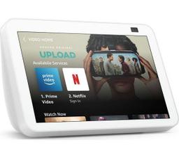 Front view of AMAZON Echo Show 8 (2nd Gen) Smart Display with Alexa