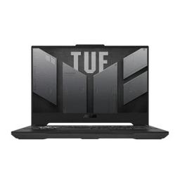 Front view of ASUS TUF A15 FA507RF Gaming Laptop