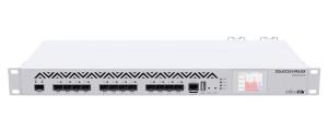 Mikrotik CCR1016-12S-1S+ | Dual Power supplies Wired