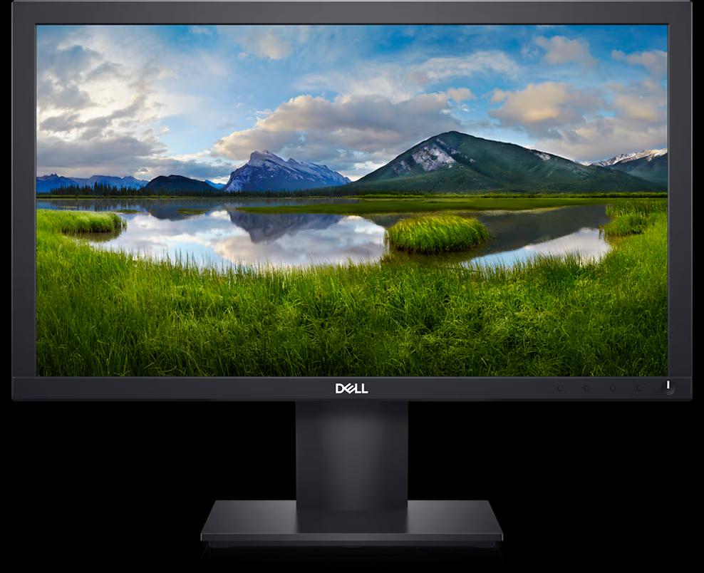DELL E2020H Monitor | 19.5" HD (1600 x 900), TN, DP, VGA, 250 nits, 60 Hz