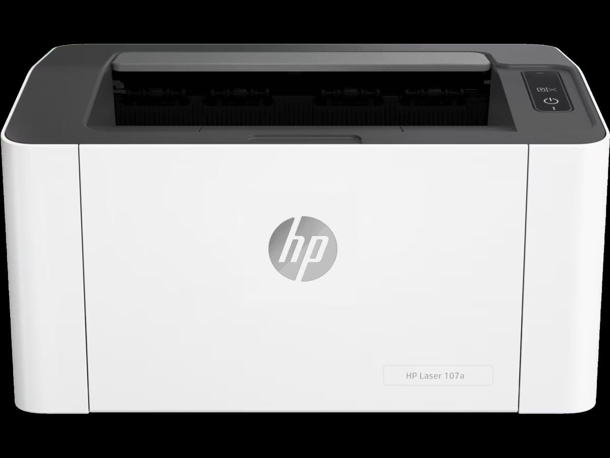 HP LaserJet 107A Printer - Wireless, A4, Print, 21 ppm, 1200 x 1200 dpi Resolution, 10,000 Pages Duty Cycle
