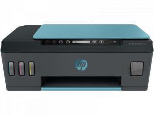 HP SMART TANK 516 Printer - Wireless, A4, Print Copy Scan, 11 ppm, 1200 x 1200 rendered dpi Resolution, 1,000 Pages Duty Cycle, Black and Color