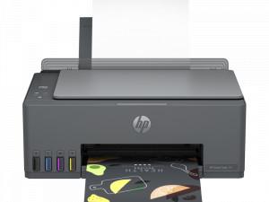 HP SMART TANK 581 Printer - Wireless, A4, Print Copy Scan, 12 ppm, 1200 x 1200 rendered dpi Resolution, 3,000 Pages Duty Cycle, Black and Color