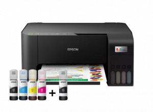 Epson EcoTank L3250 Printer - Wireless, A4, Print Copy Scan, 33 ppm, 5760 x 1440 dpi Resolution, Black and Color