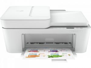 HP DeskJet Plus 4120 Printer - Wireless, A4, Print Copy Scan Fax, 8.5 ppm, 1200 x 1200 rendered dpi Resolution, 1,000 Pages Duty Cycle, Black and Color
