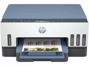 HP SMART TANK 725 Printer - Wireless, A4, Print Copy Scan, 15 ppm, 1200 x 1200 rendered dpi Resolution, 5,000 Pages Duty Cycle, Black and Color