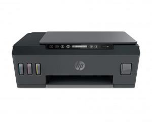HP SMART TANK 518 Printer - Wireless, A4, Print Copy Scan, 11 ppm, 1200 x 1200 rendered dpi Resolution, 1,000 Pages Duty Cycle, Black and Color