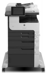 HP LaserJet Enterprise MFP M725F Printer - A4, Print Copy Scan Fax, 41 ppm, 1200 x 1200 dpi Resolution, 200,000 Pages Duty Cycle