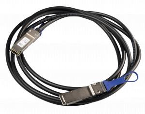 Mikrotik XQ+DA0003 | Tidy 40/100 Gigabit QSFP28 Direct Attach Cable