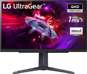 LG UltraGear 27GR75Q-B Gaming Monitor - 27" QHD (2560 x 1440), IPS, HDMI, DP, 240 nits, 165 Hz