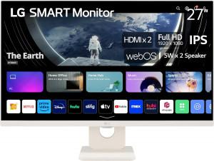 LG 27SR50F-W Monitor | 27" FHD (1920 x 1080), IPS, HDMI, USB, 200 nits, 60 Hz