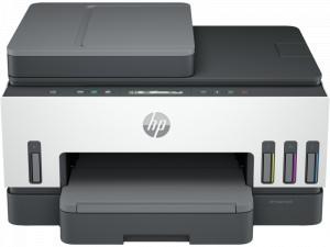 HP SMART TANK 750 Printer - Wireless, A4, Print Copy Scan, 15 ppm, 1200 x 1200 rendered dpi Resolution, 5,000 Pages Duty Cycle, Black and Color