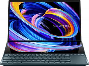 ASUS ZENBOOK PRO DUO UX582ZW Gaming Laptop - 12th Gen i9-12900H, 32GB, 1TB SSD, NVIDIA GeForce RTX 3070 Ti GPU 8GB, 15.6" 4K, (Touch With ScreenPad Plus 14")