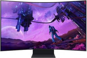 SAMSUNG LS55BG970NMXUE Curved Gaming Monitor - 55" UHD (3840 x 2160), VA, HDMI, 600 nits, 165Hz