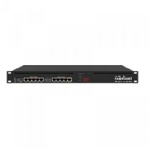 MikroTik RB3011UiAS-RM Wired Router - Wired for Home and Office, 10 x Gigabit Ethernet Ports, 1 x SFP port
