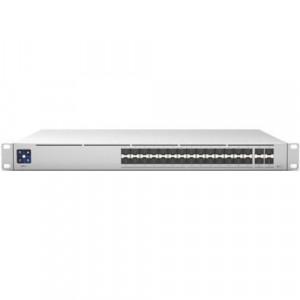 Ubiquiti UniFi (USW-PRO-Aggregation) Switch - 28 x SFP+ 10 GbE LAN, 4 x SFP28 25 GbE WAN