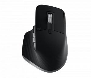 LOGITECH MX MASTER 3S Wireless Mouse - Darkfield High Precision, 1000 DPI, 7 Buttons, Logi Bolt USB Receiver