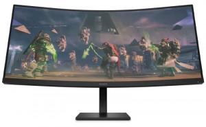HP OMEN (780K8AS) Curved Gaming Monitor - 34" UWQHD (3440 x 1440), VA, 1 x DP, HDMI, 400 nits, 165Hz