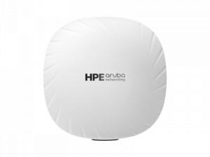 HPE Aruba AP‑555 Enterprise Wireless Access Point - Wi-Fi 6 Dual Band 2.4 Gbps @ 5 Ghz, 2 x RJ-45, 1 x USB 2.0, IoT Support with Bluetooth 5 and Zigbee