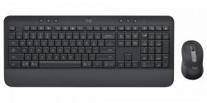 LOGITECH MK650 Signature Wireless Keyboard and Mouse - Precision Tracking, 400-4000 DPI, 5 Million Keystrokes, 5 Button, Logi Bolt USB Receiver