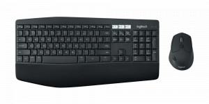 LOGITECH MK850 Performance Wireless Keyboard and Mouse - Advanced Optical Tracking, 1000 DPI, 5 Million Keystrokes, 8 Button, 2.4GHz wireless connection