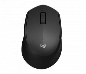 LOGITECH M330 SILENT PLUS Wireless Mouse - Smooth optical tracking, 1000± DPI, 3 Button, 2.4 GHz wireless connection