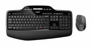 LOGITECH MK710 Performance Wireless Keyboard and Mouse - Precision Optical Tracking, Deep Profile, 7 Button, 60 ml liquid spillage