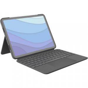 Logitech Combo Touch Backlit Keyboard Case - Apple 11 iPad Pro, 1st to 4th Gen, Oxford Gray