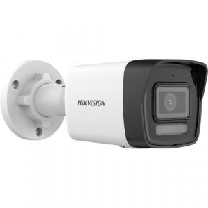 Hikvision 4MP Smart Hybrid Light Fixed Bullet Camera - 4MP (2560 × 1440), 1/3" Progressive Scan CMOS Sensor, Fixed focal lens, Water and Dust Resistant, PoE Connect power, Built-in microphone