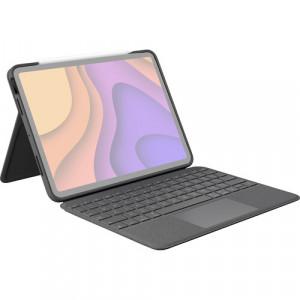 Logitech Folio Touch Keyboard and Trackpad Cover | iPad Air 4th, 5th Gen, Oxford Grey