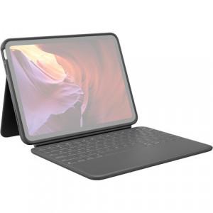 Logitech Rugged Folio Protective Keyboard Case| 10.9 iPad, 10th Gen, Graphite