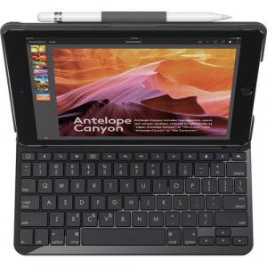 Logitech SLIM FOLIO Keyboard Case | 9.7 iPad, 5th,6th Gen, 450G