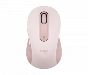 LOGITECH SIGNTURE M650 Wireless Mouse - Advanced Optical Tracking, 400 DPI, 5 Button, Logi Bolt USB Receiver (Rose)