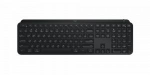 LOGITECH MX Keys S Advanced Wireless Keyboard - Low Profile, Fluid Precise Quiet Typing, Illuminated Backlight, 5 Million keystrokes (Black)