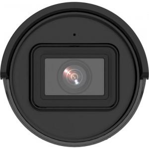 Hikvision AcuSense Fixed Bullet Camera - 6MP (3200 × 1800), 1/2.4" Progressive Scan CMOS, 2.8, 4, and 6 mm optional Lens, PoE Connect power, Water and Dust Resistant, Built-in microphone