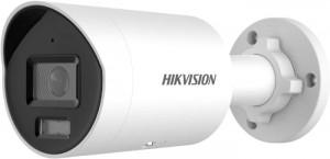 Hikvision AcuSense Fixed Bullet Camera - 2MP (1920 × 1080), 1/2.8" Progressive Scan CMOS, 2.8 mm/4 mm/6 mm optional Lens, PoE Connect power, Water and Dust Resistant, Built-in microphone
