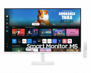 SAMSUNG Smart M5 M50D Monitor - 27" FHD (1920 x 1080), VA, HDMI, 250 cd/㎡, 60Hz, Tilt, Wall Mount